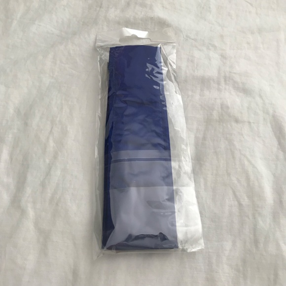 NEW Cool Chill Cooling Bandana Blue Head Wrap Summer Heat Beach Working Outdoors - Picture 5 of 5